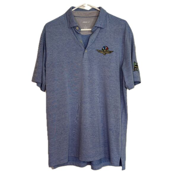 johnnie-O Other - Johnnie-O Indianapolis Motor Speedway Brickyard Crossing Polo Shirt Mens L Blue